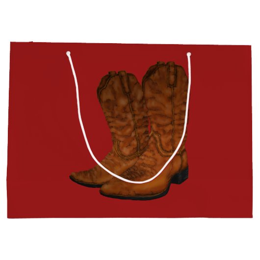 cowboylaarzen groot cadeauzakje (Achterkant)