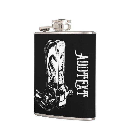 Cowboylaarzen Heupfles (Links)