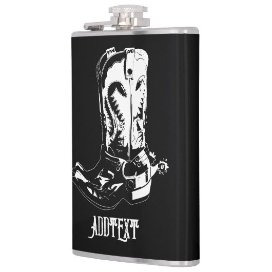 Cowboylaarzen Heupfles (Links)