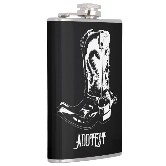 Cowboylaarzen Heupfles (Rechts)