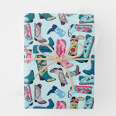 Cowboylaarzen Inpakpapier Vel (In situ)