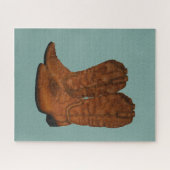  cowboylaarzen legpuzzel (Horizontaal)