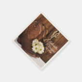 cowboylaarzen madeliefjes paardenbit Westerne brui Servet (Hoek)