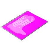 Cowboylaarzen met roze sterren notitieboek (Linkerzijde)