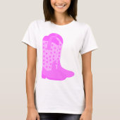 Cowboylaarzen met roze sterren t-shirt