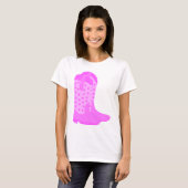 Cowboylaarzen met roze sterren t-shirt