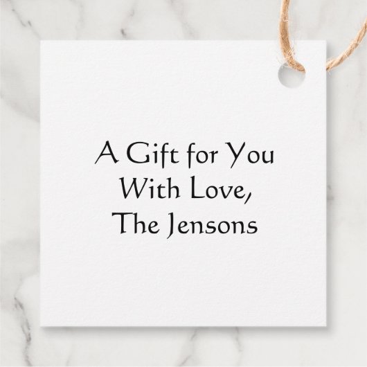 Cowboylaarzen op de voordeur Kerstmis Bedankjes Labels (Achterkant)