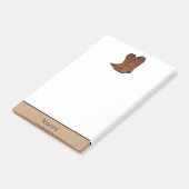cowboylaarzen post-it® notes (Schuin)