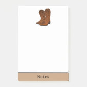cowboylaarzen post-it® notes (Voorkant)