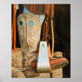 Cowboylaarzen Poster (Voorkant)