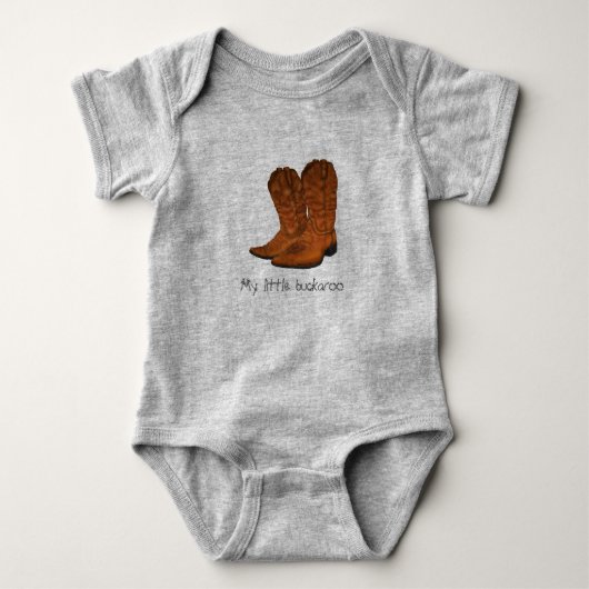  cowboylaarzen romper (Voorkant)