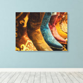 Cowboylaarzen te koop, Arizona Canvas Afdruk (Insitu (Houten vloer))