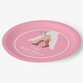 Cowboylaarzen & Trouwjurk Bruidsfeest Papieren Bordje (Gekanteld)