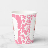 Cowboylaarzen & Trouwjurk Bruidsmeisjesfeest Papieren Bekers (Rechts)