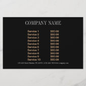 cowboylaarzen van antieke schuur hout westerse mod flyer (Achterkant)