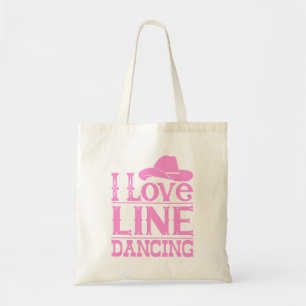 Cowboylaarzen voor lijn dansen Cowgirl Countrymuzi Tote Bag