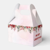 Cowboylaarzen Vrolijk kerstfeest gunstboxen Bedankdoosjes (Achterkant)