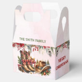 Cowboylaarzen Vrolijk kerstfeest gunstboxen Bedankdoosjes (Geopend)