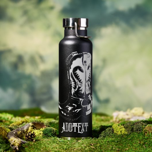 Cowboylaarzen Waterfles (Buiten)