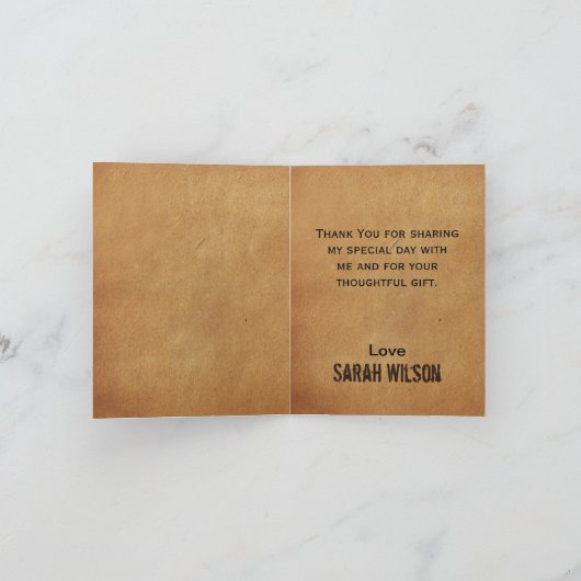 cowboylaarzen western Thema Bedankt (Binnen)