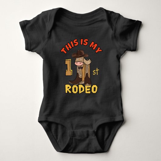 cowboypaard romper (Voorkant)
