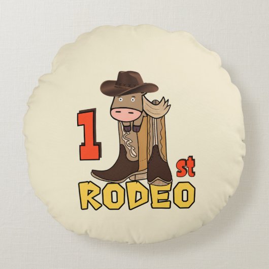 cowboypaard rond kussen (Voorkant)