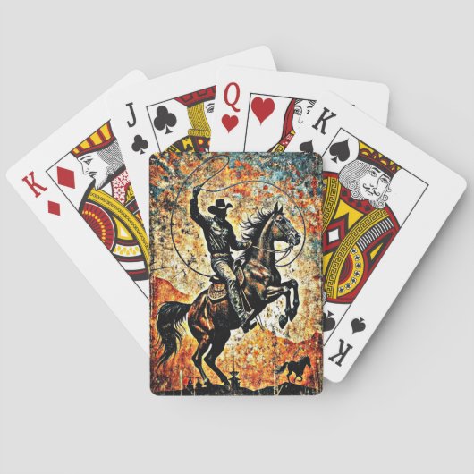 COWBOYRIJDEN POKERKAARTEN (Achterkant)
