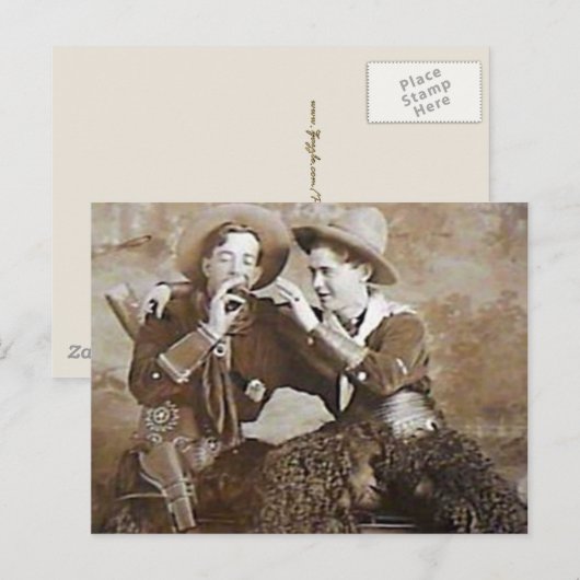 Cowboys 15 briefkaart (Voorkant / Achterkant)