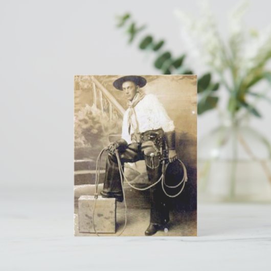  cowboys 20 briefkaart (Staand voorkant)