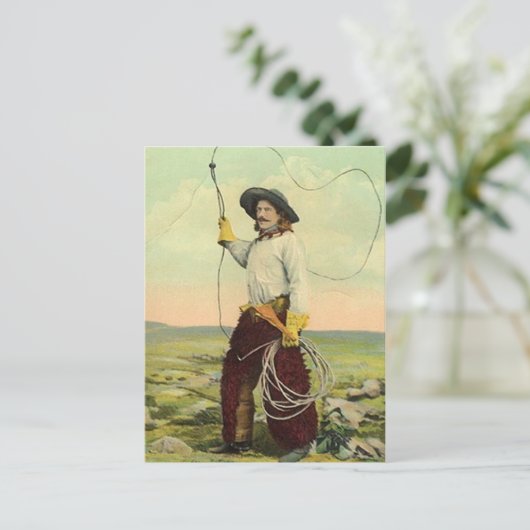 Cowboys 22 briefkaart (Staand voorkant)