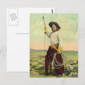 Cowboys 22 briefkaart (Voorkant / Achterkant)