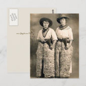  cowboys 24 briefkaart (Voorkant / Achterkant)