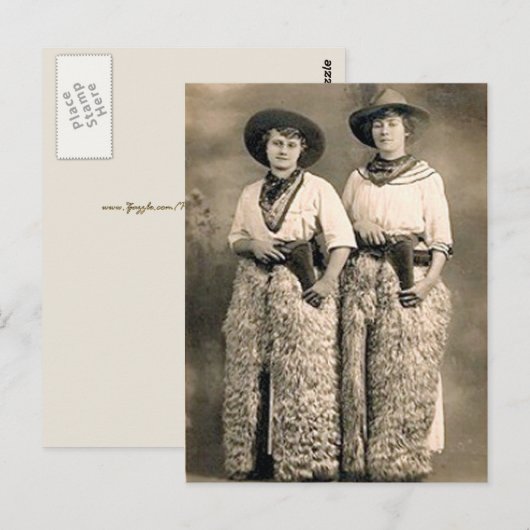  cowboys 24 briefkaart (Voorkant / Achterkant)