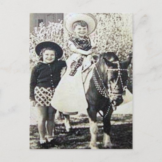  cowboys 25 briefkaart (Voorkant)