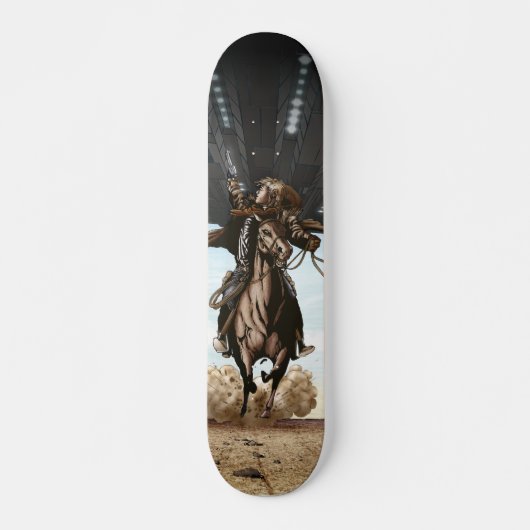 Cowboys & Aliens Schaats Deck Persoonlijk Skateboard (Voorkant)