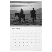 Cowboys B/W Kalender (Mar 2027)