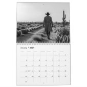 Cowboys B/W Kalender (Jan 2027)
