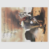 Cowboys Blessing Tissuepapier (Voorkant)