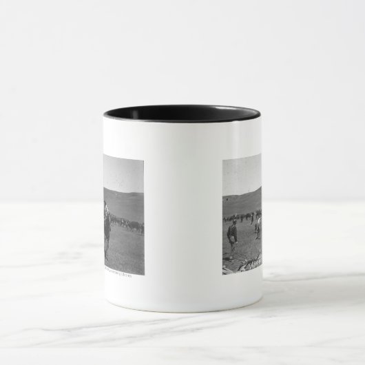 Cowboys branding mok (Midden)