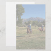 Cowboys Briefpapier (Voorkant / Achterkant)