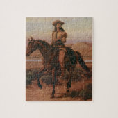 Cowboys, Buffalo Bill on Charlie van Cary Legpuzzel (Verticaal)