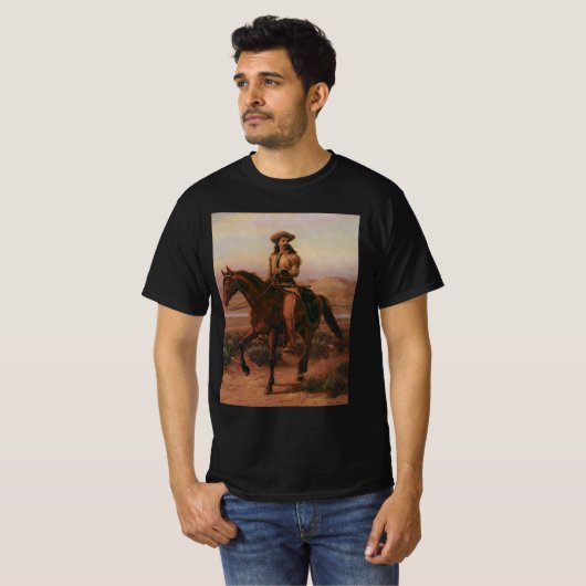  Cowboys, Buffalo Bill on Charlie van Cary T-shirt (Voorkant volledig)
