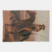  Cowboys, Buffalo Bill on Charlie van Cary Theedoek (Horizontaal)