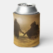 Cowboys Country Western rijden Blikjeskoeler (Blikje Achterkant)