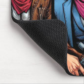 Cowboys Cyborg Comics Muismat (Hoek)