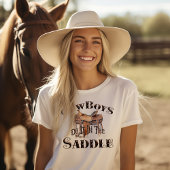 Cowboys Doen Het In Het Zadel T-shirt