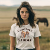 Cowboys Doen Het In Het Zadel T-shirt