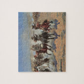  cowboys, een slag voor hout van Remington Legpuzzel (Verticaal)