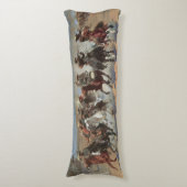  cowboys, een slag voor hout van Remington Lichaamskussen (Voorkant Verticaal)