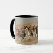  cowboys, een slag voor hout van Remington Mok (Voorkant links)